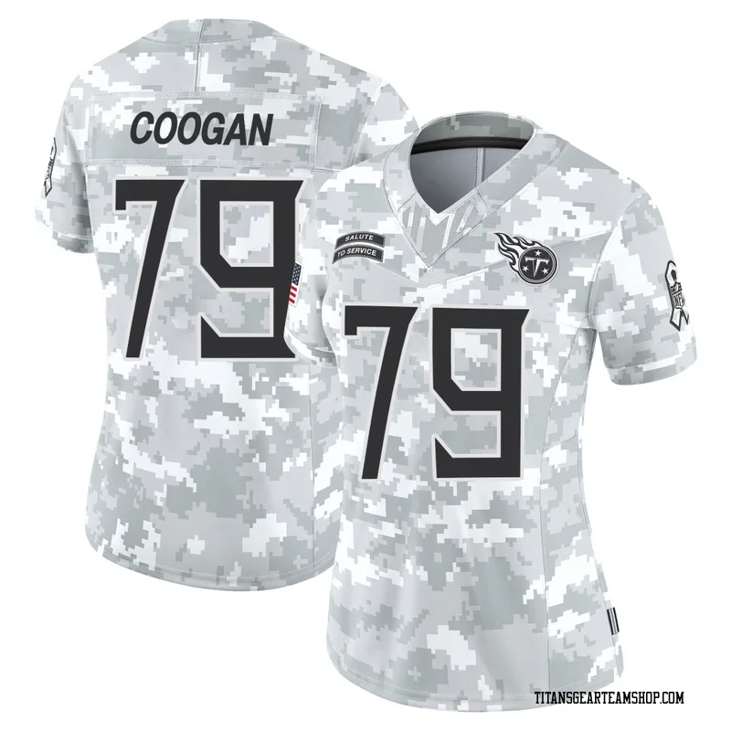 Women's Pat Coogan Tennessee Titans Nike Limited 2024 Salute to Service Jersey - Arctic Camo