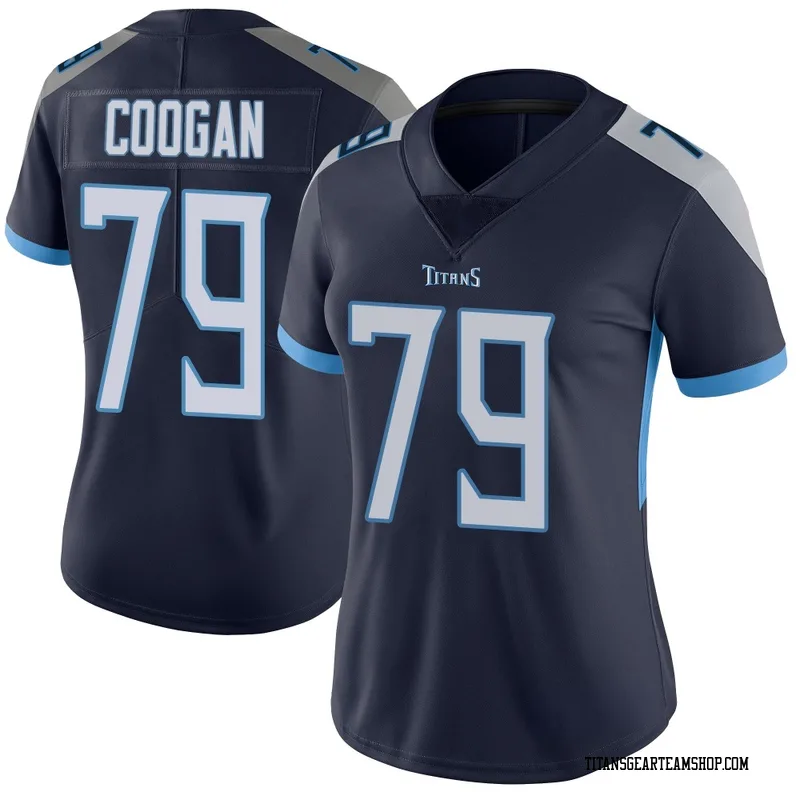 Women's Pat Coogan Tennessee Titans Nike Limited Vapor Untouchable Jersey - Navy