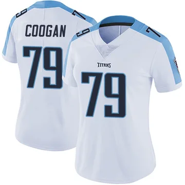Women's Pat Coogan Tennessee Titans Nike Limited Vapor Untouchable Jersey - White