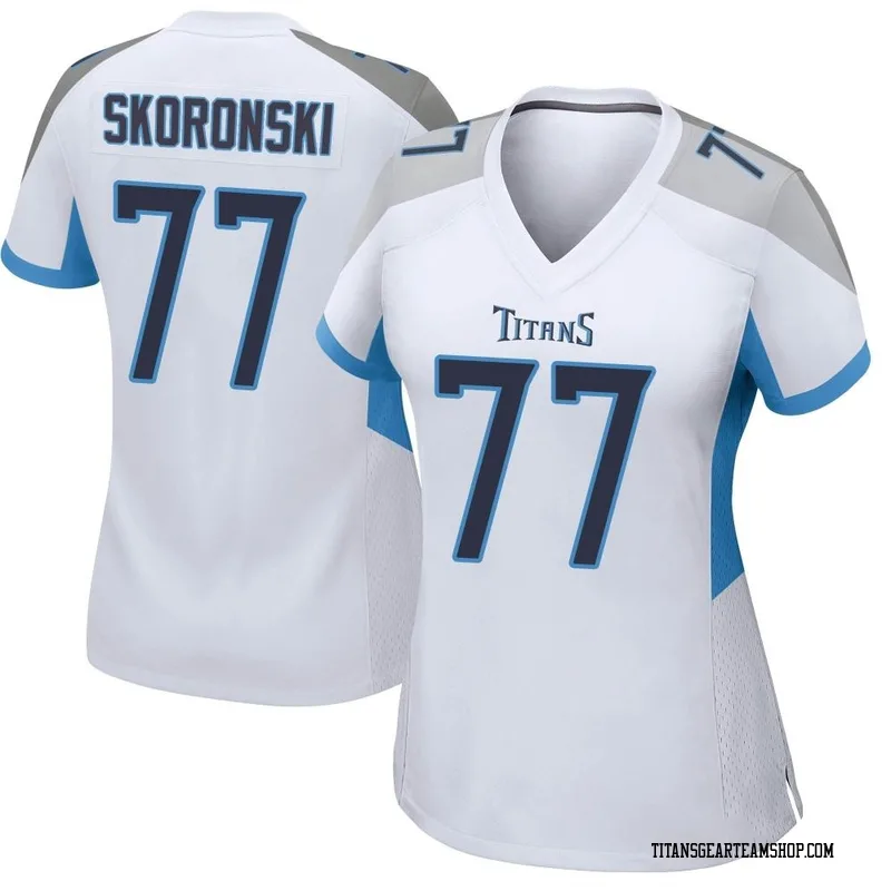Women's Peter Skoronski Tennessee Titans Nike Game Jersey - White