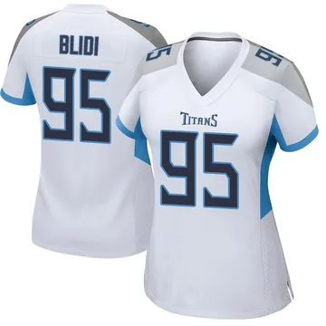 Women's Philip Blidi Tennessee Titans Nike Game Jersey - White