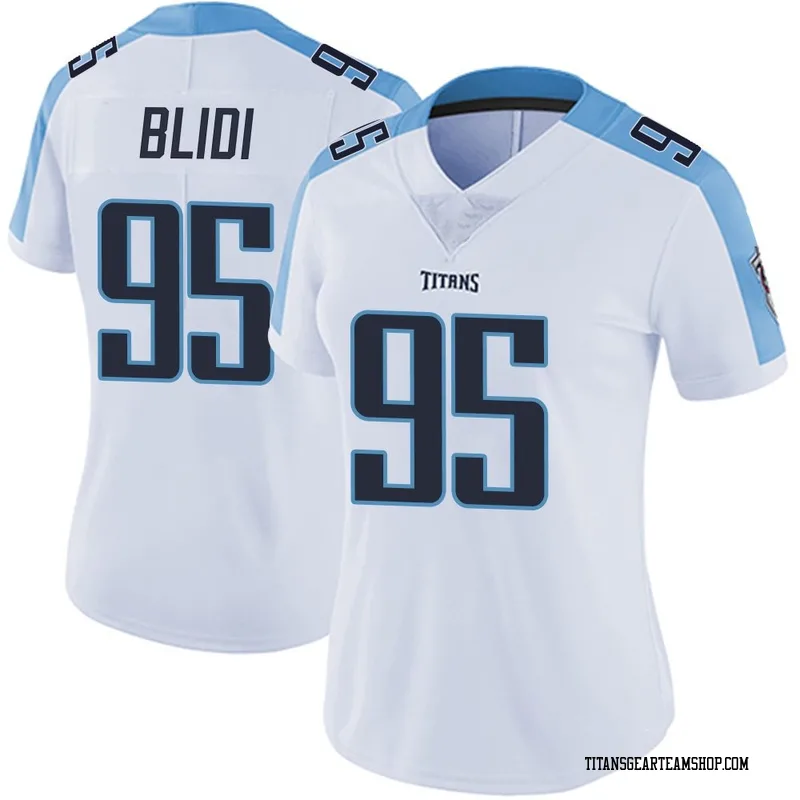 Women's Philip Blidi Tennessee Titans Nike Limited Vapor Untouchable Jersey - White