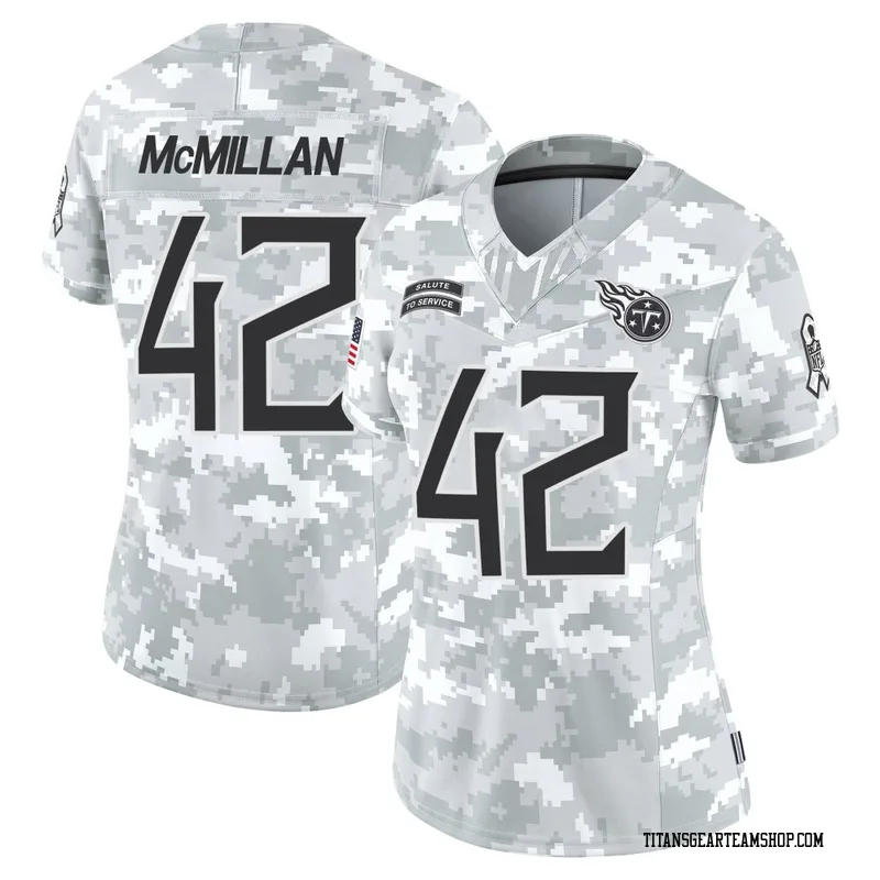 Women's Raekwon McMillan Tennessee Titans Nike Limited 2024 Salute to Service Jersey - Arctic Camo