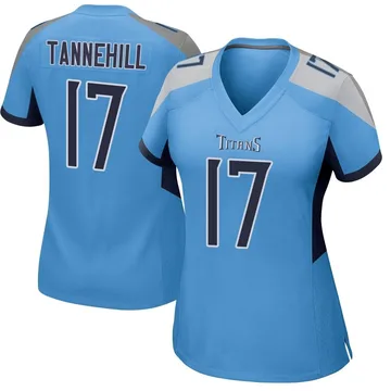Women's Ryan Tannehill Tennessee Titans Nike Game Jersey - Light Blue