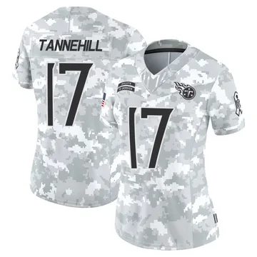 Women's Ryan Tannehill Tennessee Titans Nike Limited 2024 Salute to Service Jersey - Arctic Camo