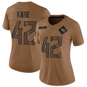 Women's Sanoussi Kane Tennessee Titans Nike Limited 2023 Salute To Service Jersey - Brown