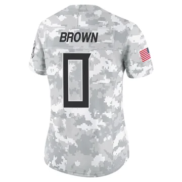 Women's Sean Brown Tennessee Titans Nike Limited 2024 Salute to Service Jersey - Arctic Camo