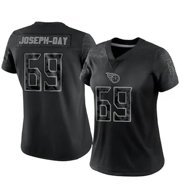 Women's Sebastian Joseph-Day Tennessee Titans Nike Limited Reflective Jersey - Black