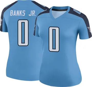 Women's Shad Banks Jr. Tennessee Titans Nike Legend Color Rush Jersey - Light Blue