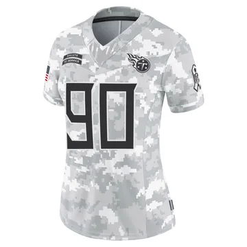 Women's Solomon Thomas Tennessee Titans Nike Limited 2024 Salute to Service Jersey - Arctic Camo