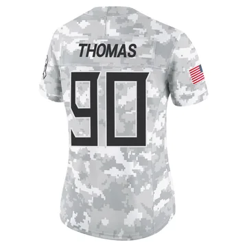 Women's Solomon Thomas Tennessee Titans Nike Limited 2024 Salute to Service Jersey - Arctic Camo