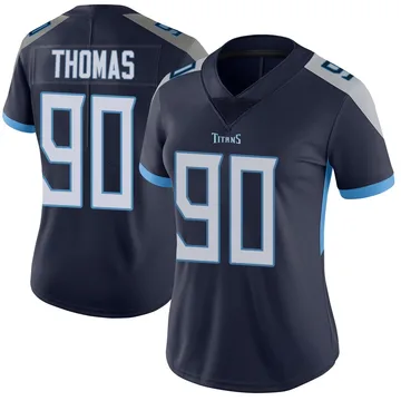 Women's Solomon Thomas Tennessee Titans Nike Limited Vapor Untouchable Jersey - Navy