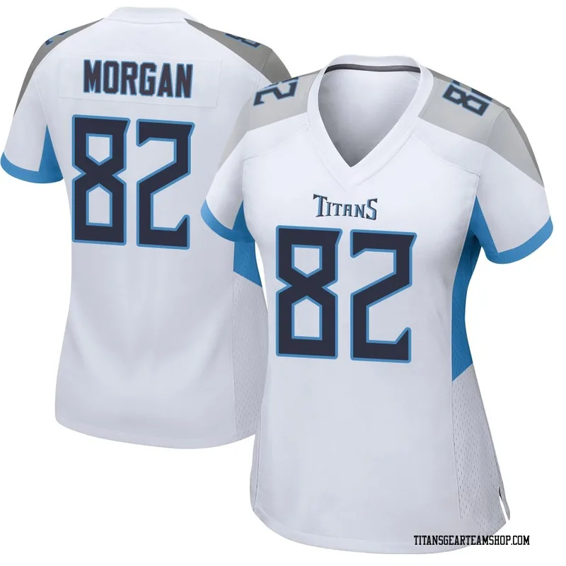 Women's Stanley Morgan Jr. Tennessee Titans Nike Game Jersey - White