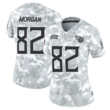 Women's Stanley Morgan Jr. Tennessee Titans Nike Limited 2024 Salute to Service Jersey - Arctic Camo