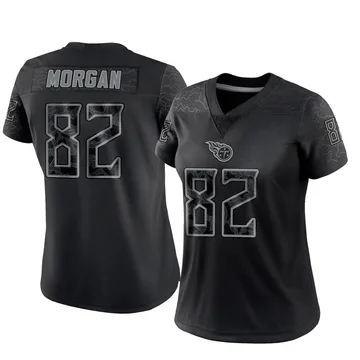 Women's Stanley Morgan Jr. Tennessee Titans Nike Limited Reflective Jersey - Black
