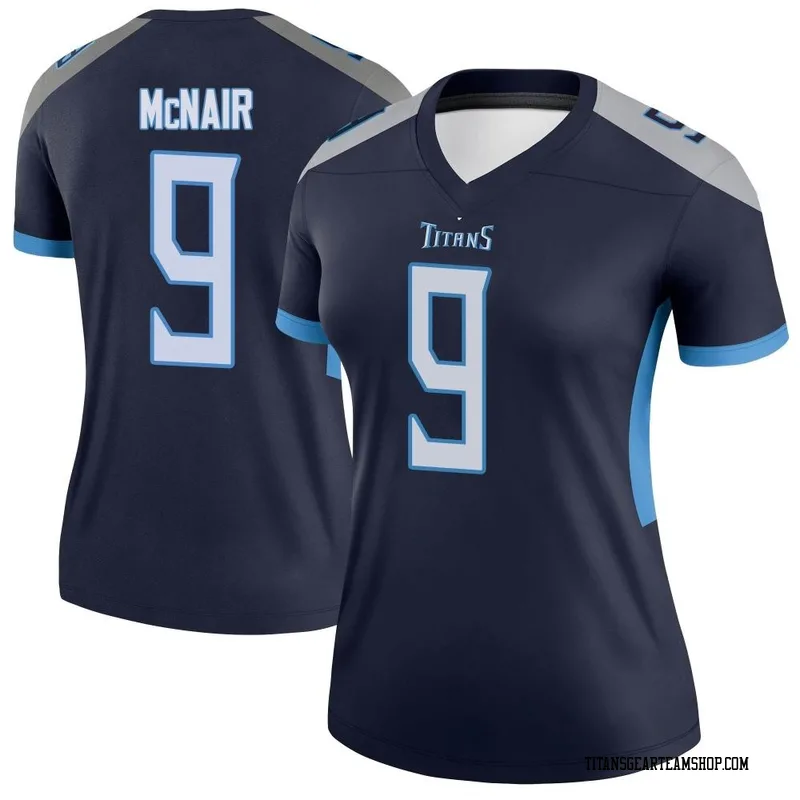 Women's Steve McNair Tennessee Titans Nike Legend Jersey - Navy