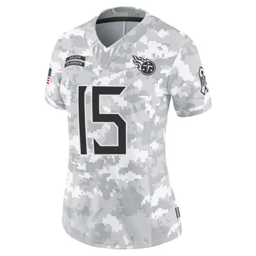 Women's Tim Boyle Tennessee Titans Nike Limited 2024 Salute to Service Jersey - Arctic Camo