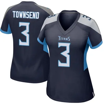 Women's Tommy Townsend Tennessee Titans Nike Game Jersey - Navy
