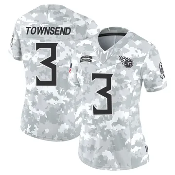 Women's Tommy Townsend Tennessee Titans Nike Limited 2024 Salute to Service Jersey - Arctic Camo