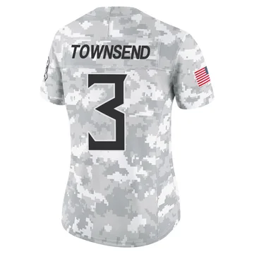 Women's Tommy Townsend Tennessee Titans Nike Limited 2024 Salute to Service Jersey - Arctic Camo