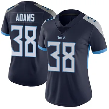 Women's Tony Adams Tennessee Titans Nike Limited Vapor Untouchable Jersey - Navy