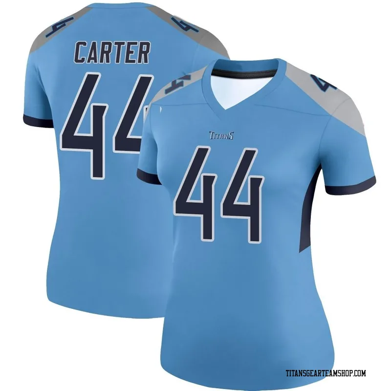 Women's Tory Carter Tennessee Titans Nike Legend Jersey - Light Blue