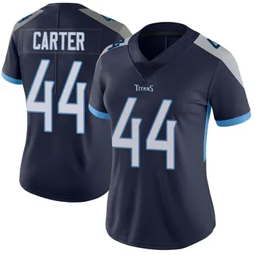 Women's Tory Carter Tennessee Titans Nike Limited Vapor Untouchable Jersey - Navy
