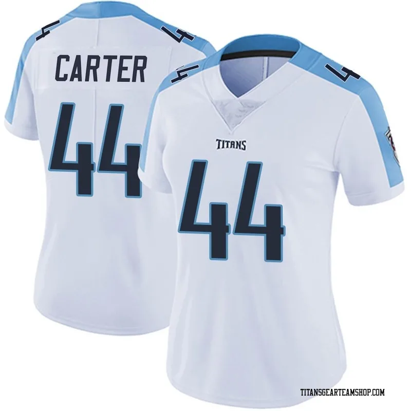 Women's Tory Carter Tennessee Titans Nike Limited Vapor Untouchable Jersey - White
