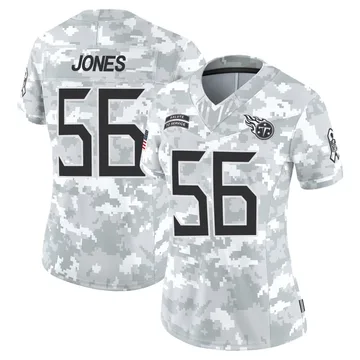 Women's Truman Jones Tennessee Titans Nike Limited 2024 Salute to Service Jersey - Arctic Camo