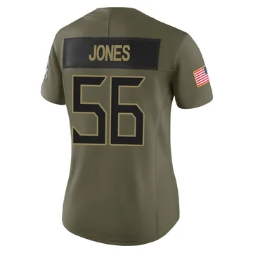 Women's Truman Jones Tennessee Titans Nike Limited 2025 Salute to Service Jersey - Olive