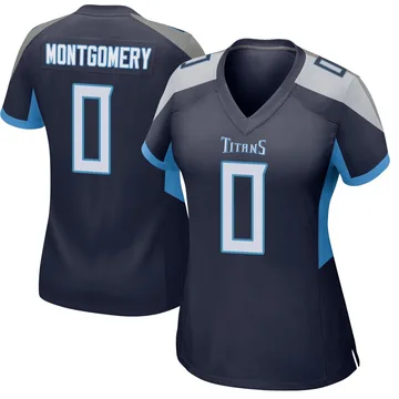 Women's Tyren Montgomery Tennessee Titans Nike Game Jersey - Navy