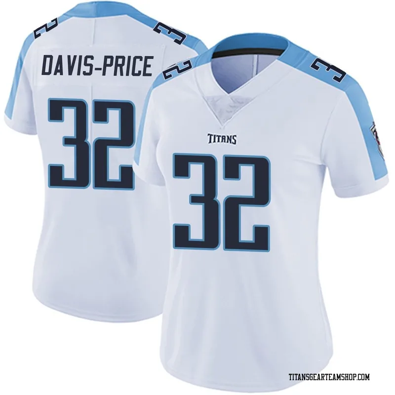Women's Tyrion Davis-Price Tennessee Titans Nike Limited Vapor Untouchable Jersey - White