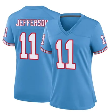 Women's Van Jefferson Tennessee Titans Nike Game Oilers Throwback Alternate Jersey - Light Blue