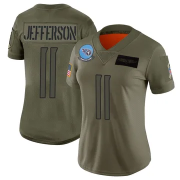Women's Van Jefferson Tennessee Titans Nike Limited 2019 Salute to Service Jersey - Camo