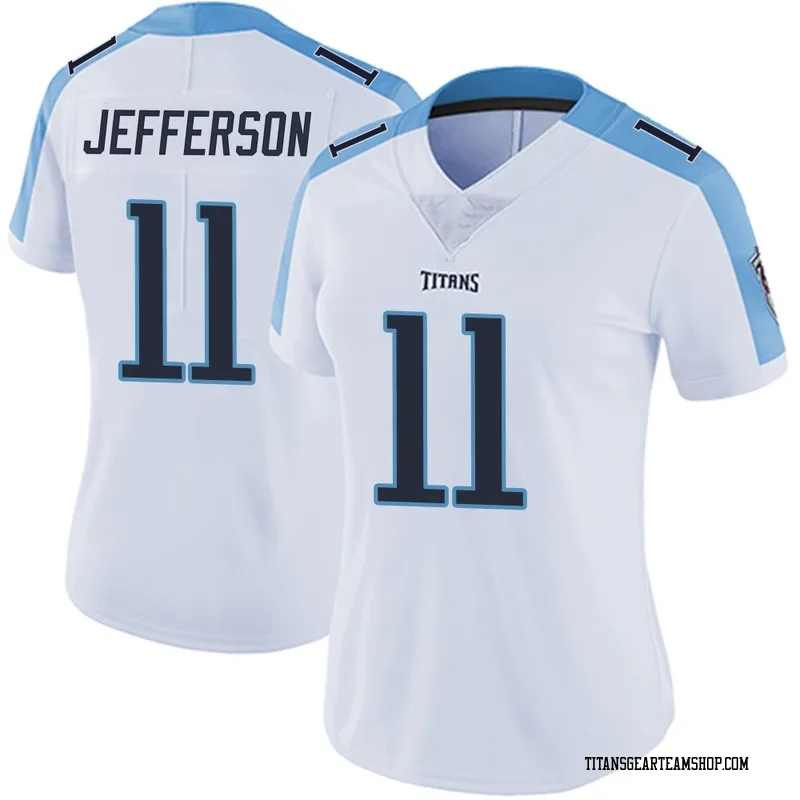 Women's Van Jefferson Tennessee Titans Nike Limited Vapor Untouchable Jersey - White