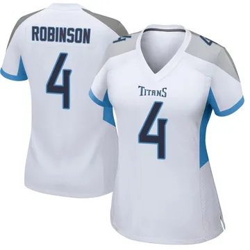 Women's Wan'Dale Robinson Tennessee Titans Nike Game Jersey - White