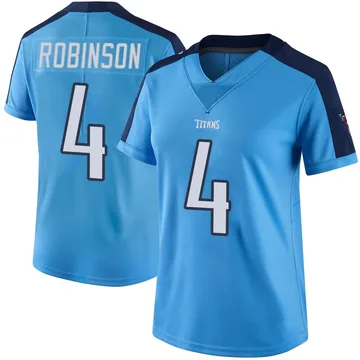 Women's Wan'Dale Robinson Tennessee Titans Nike Limited Color Rush Jersey - Light Blue