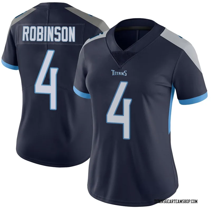 Women's Wan'Dale Robinson Tennessee Titans Nike Limited Vapor Untouchable Jersey - Navy