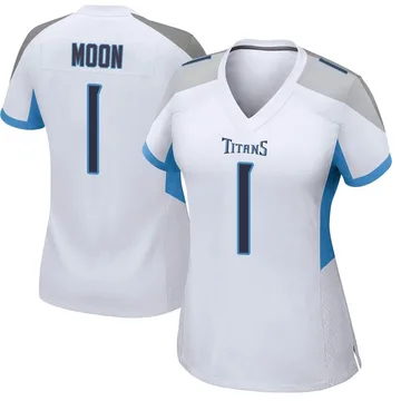 Women's Warren Moon Tennessee Titans Nike Game Jersey - White