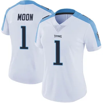 Women's Warren Moon Tennessee Titans Nike Limited Vapor Untouchable Jersey - White