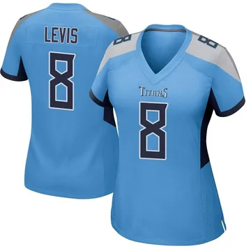 Women's Will Levis Tennessee Titans Nike Game Jersey - Light Blue