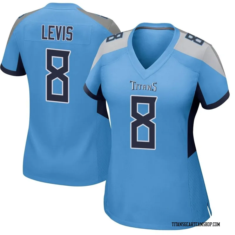 Women's Will Levis Tennessee Titans Nike Game Jersey - Light Blue
