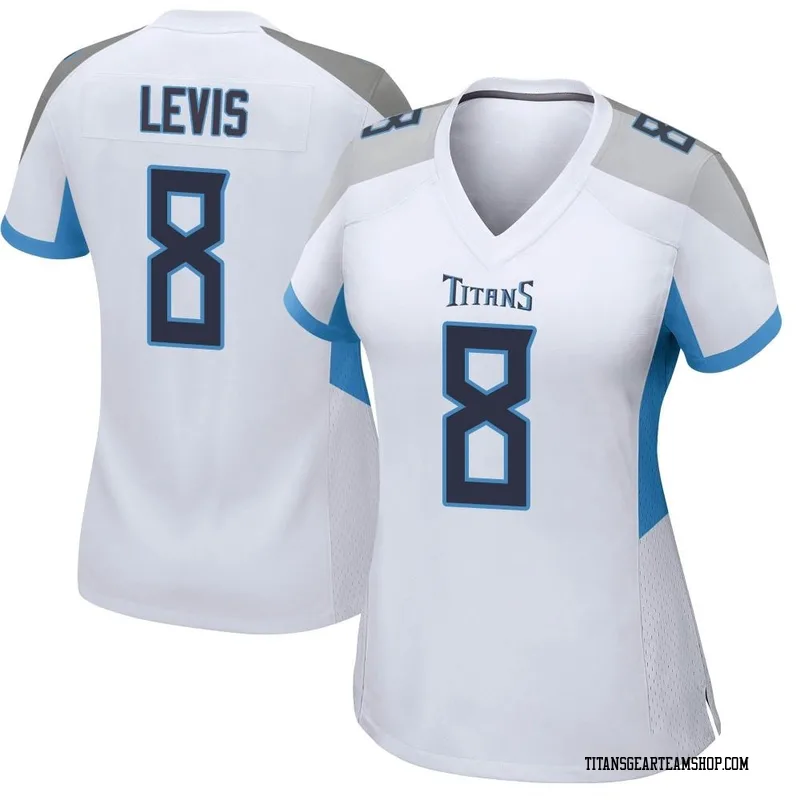 Women's Will Levis Tennessee Titans Nike Game Jersey - White