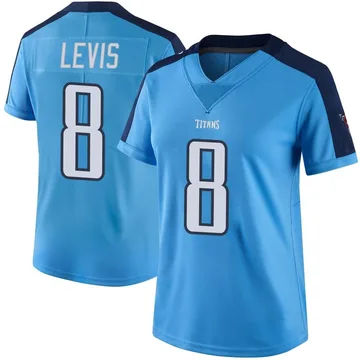 Women's Will Levis Tennessee Titans Nike Limited Color Rush Jersey - Light Blue
