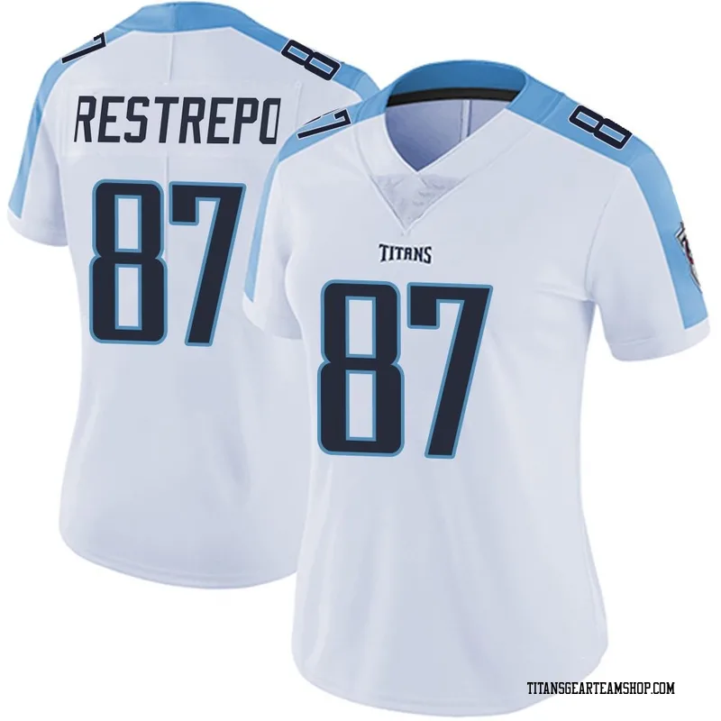 Women's Xavier Restrepo Tennessee Titans Nike Limited Vapor Untouchable Jersey - White