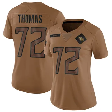 Women's Zachary Thomas Tennessee Titans Nike Limited 2023 Salute To Service Jersey - Brown