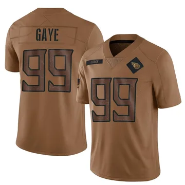 Youth Ali Gaye Tennessee Titans Nike Limited 2023 Salute To Service Jersey - Brown