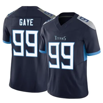 Youth Ali Gaye Tennessee Titans Nike Limited Vapor F.U.S.E. Jersey - Navy