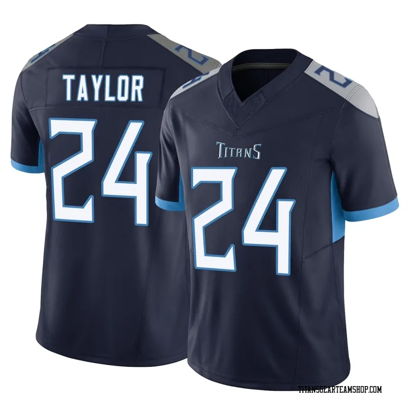 Youth Alontae Taylor Tennessee Titans Nike Limited Vapor F.U.S.E. Jersey - Navy