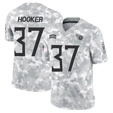 Youth Amani Hooker Tennessee Titans Nike Limited 2024 Salute to Service Jersey - Arctic Camo